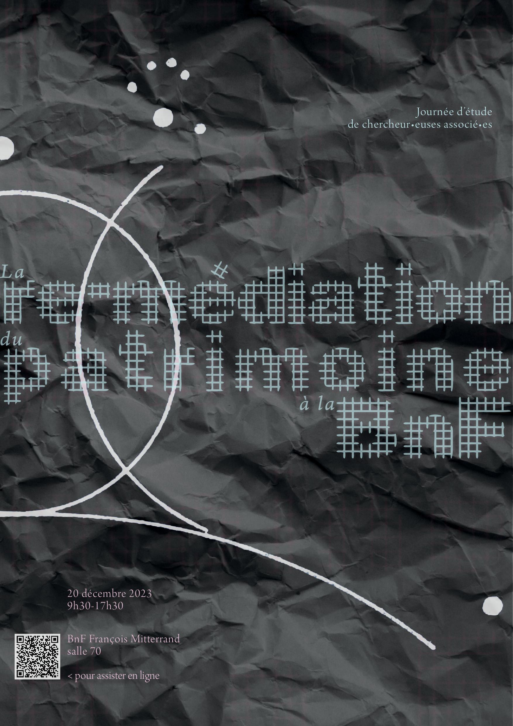 Journée d’étude à la Bibliothèque Nationale de France