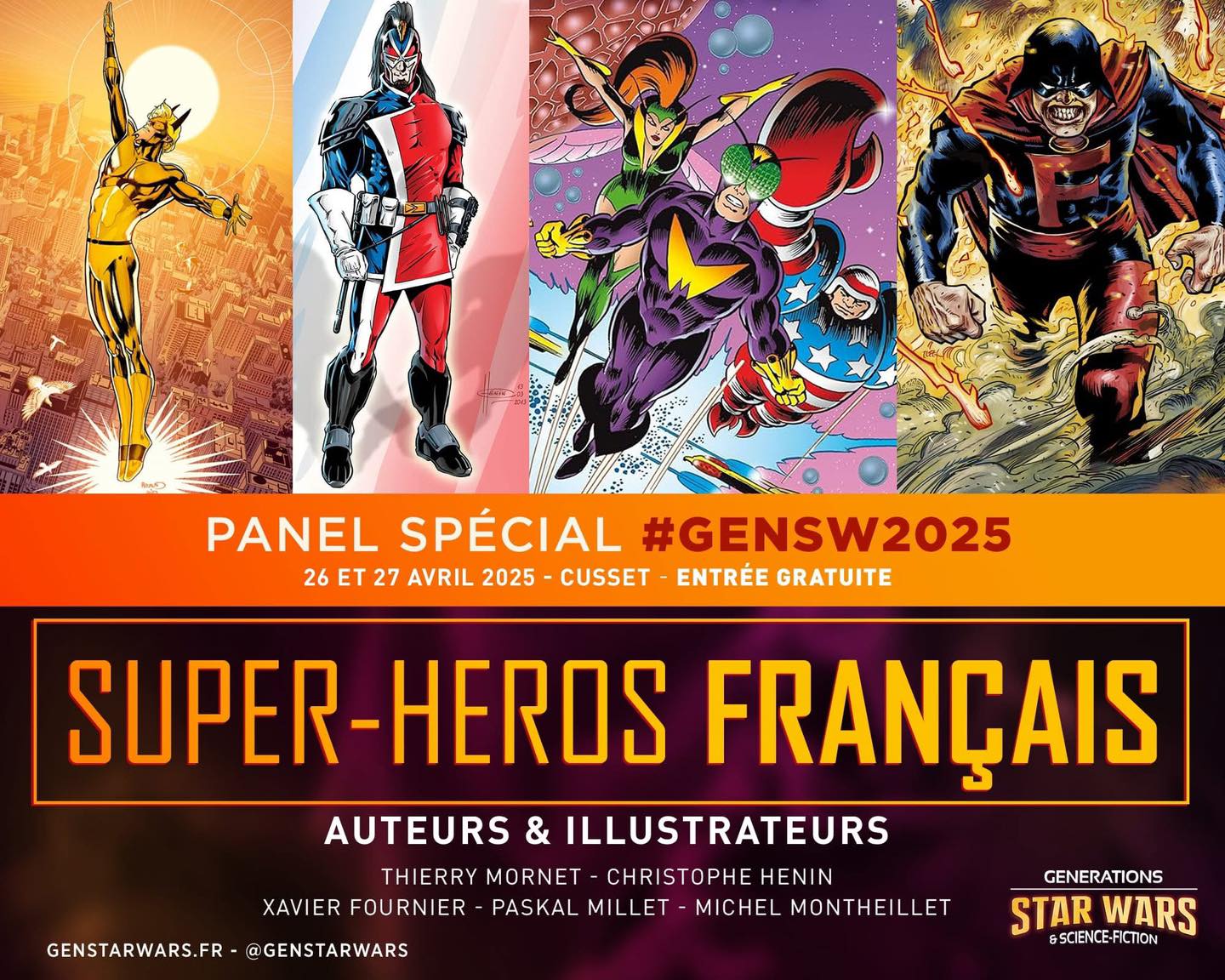 En conférence et dédicace à Star Wars Générations à Cusset (Allier)