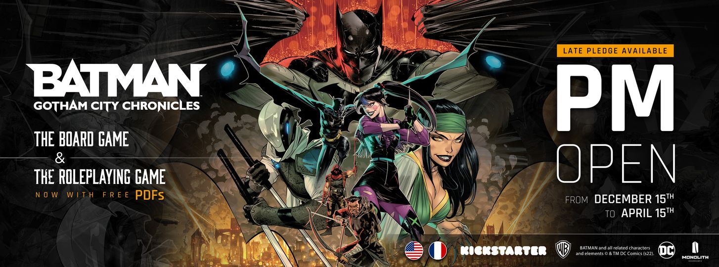 Gotham City Chronicles pour les retardataires !