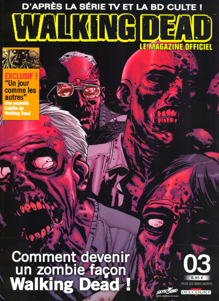 Walking Dead Le Magazine Officiel #3 (Août 2013)