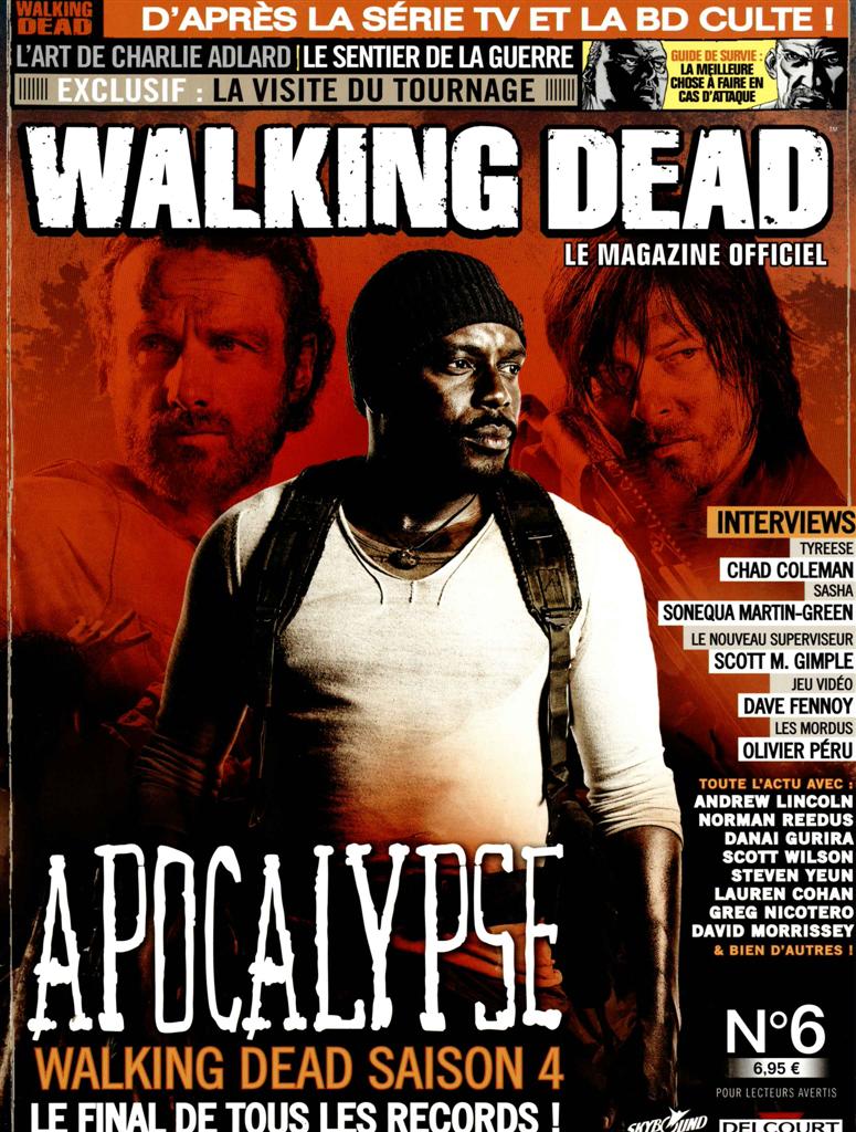 Walking Dead Le Magazine Officiel #6 (Mai 2014)