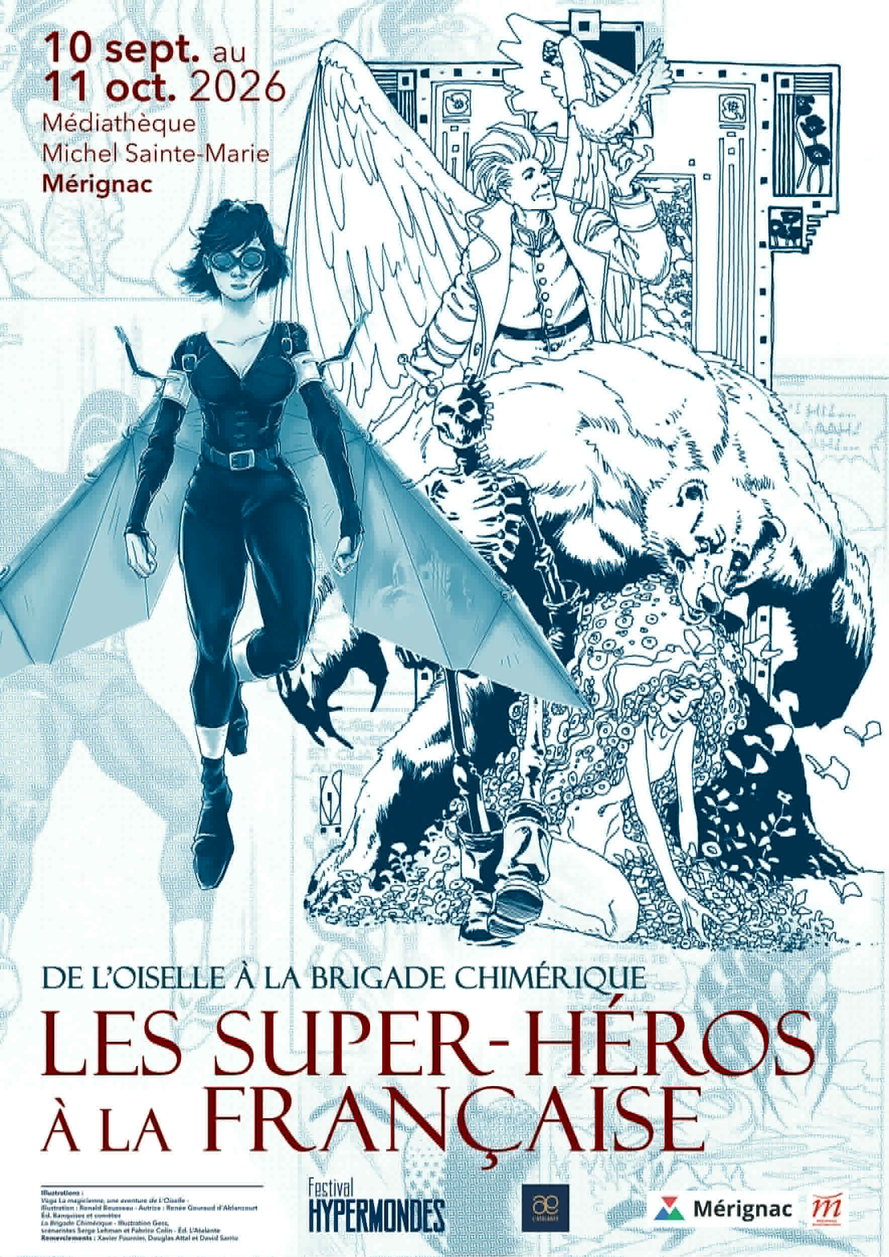 Les super-héros au Festival Hypermondes 2026