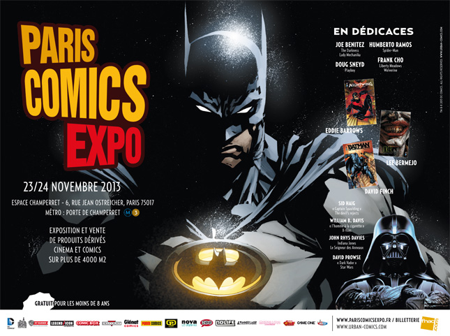 Conférences comics pour novembre 2013