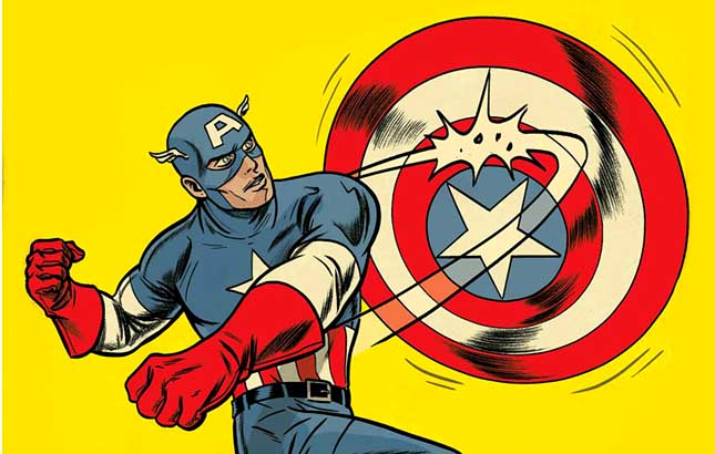 Sous Le Masque De Nos Héros: Captain America 