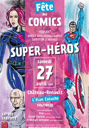 Avril 2019, mois des Super-Héros