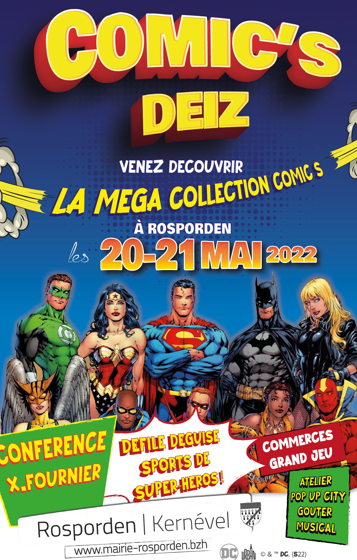 Comic’s Deiz à Rosporden (20/21 mai 2022)