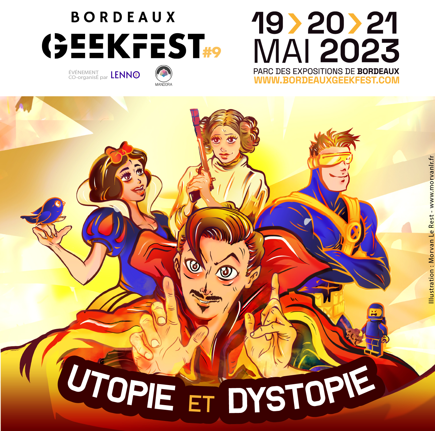 Projection Super-Vilains, l'Enquête au Bordeaux GeekFest (19 mai 2023)