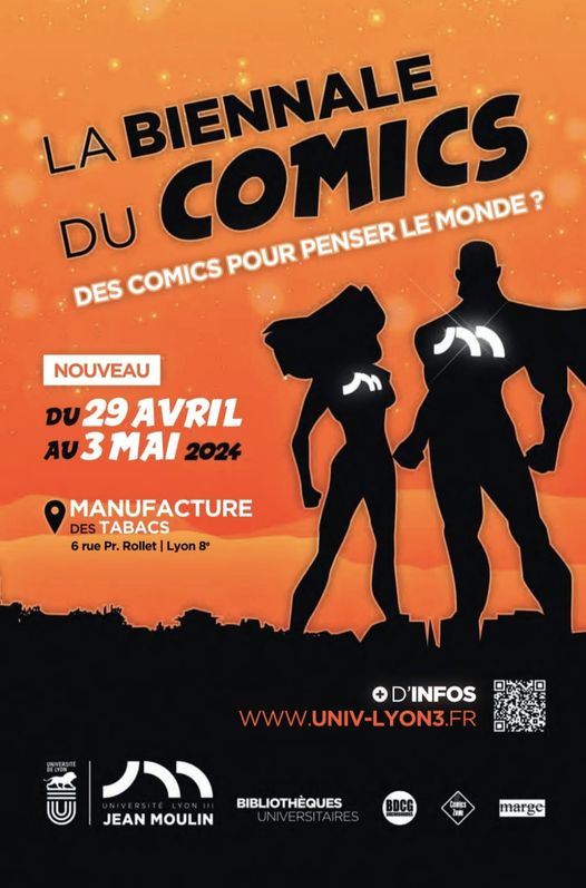 Le Règne des Super-héroïnes à la Biennale du Comics (30/04/24)