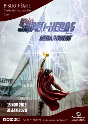 Conférence sur Les Super-héros / Caen (13/12/2019)