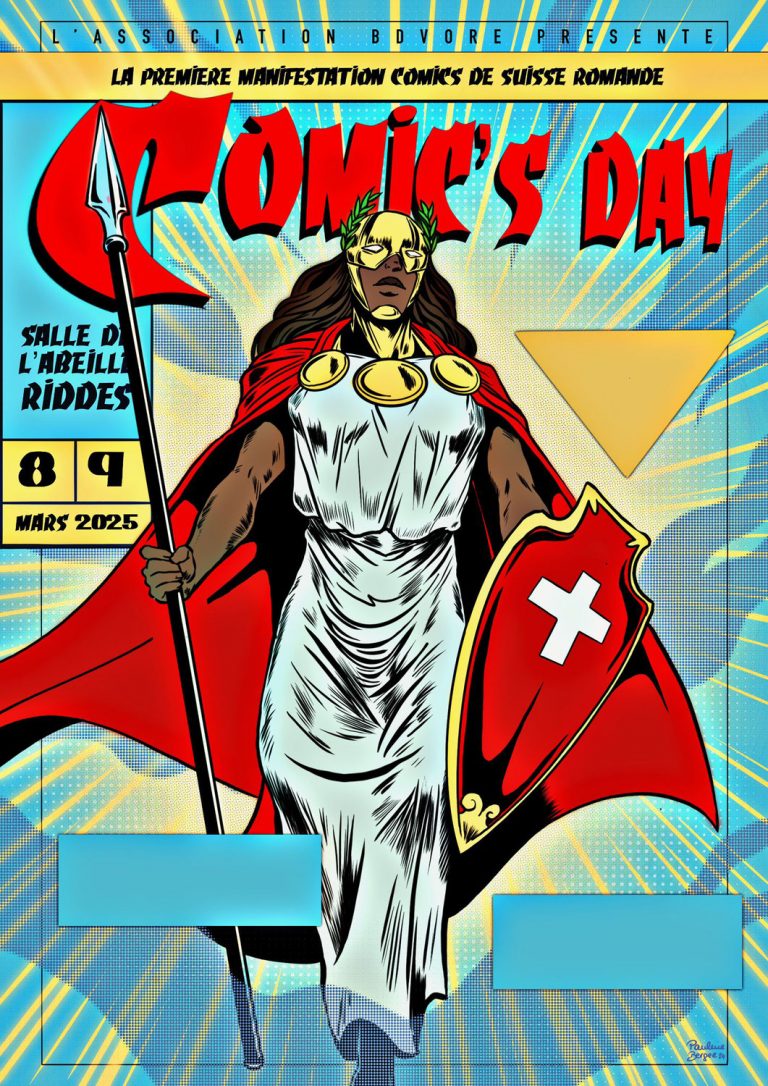 Mars 2025: Conférences et dédicaces en Suisse pour le Comic’s Day