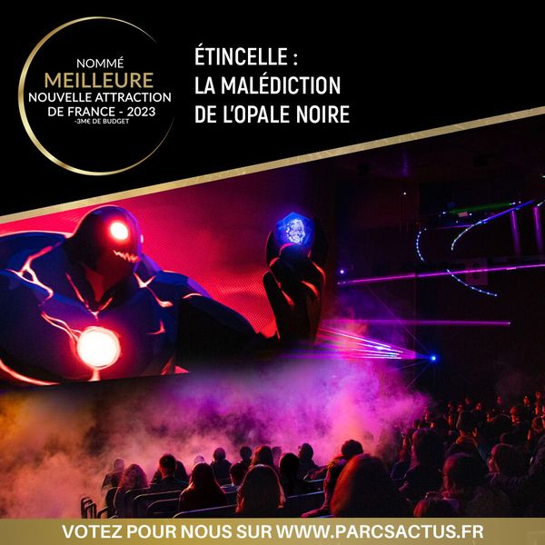 L’attraction Etincelle aux Park Fans Awards