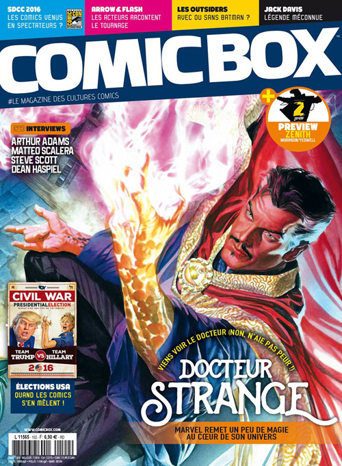 Comic Box #102 (Septembre 2016)