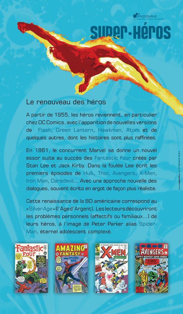 Exposition Les Super-Héros à Xertigny (Vosges)