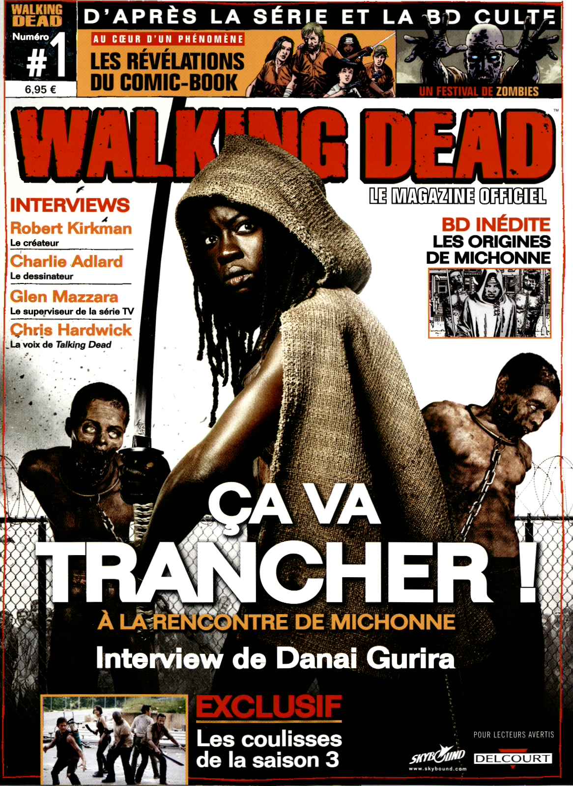 Walking Dead Le Magazine Officiel #1 (Janvier 2013)
