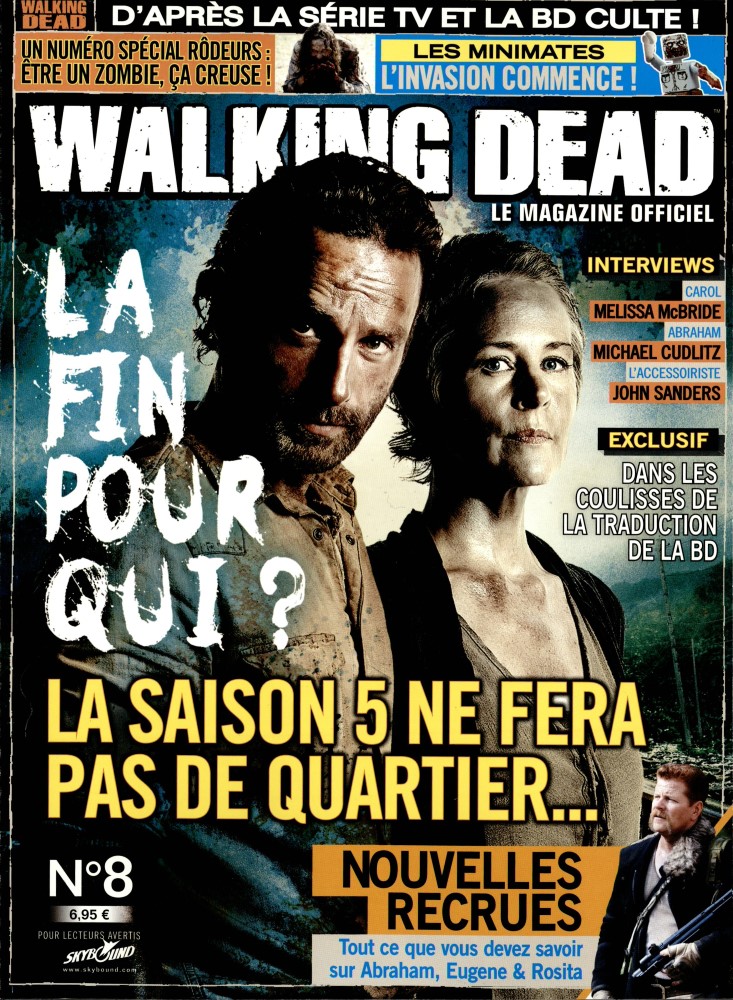 Walking Dead Le Magazine Officiel #8 (Novembre 2014)