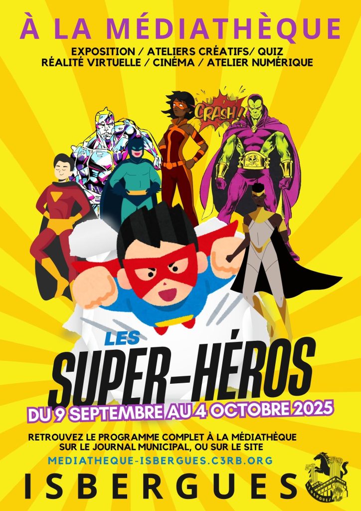 Exposition Super-Héros à Isbergues (Pas-de-Calais)