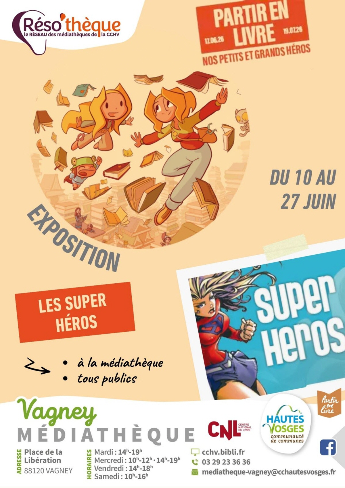 Exposition Super-Héros à Vagney (Vosges)